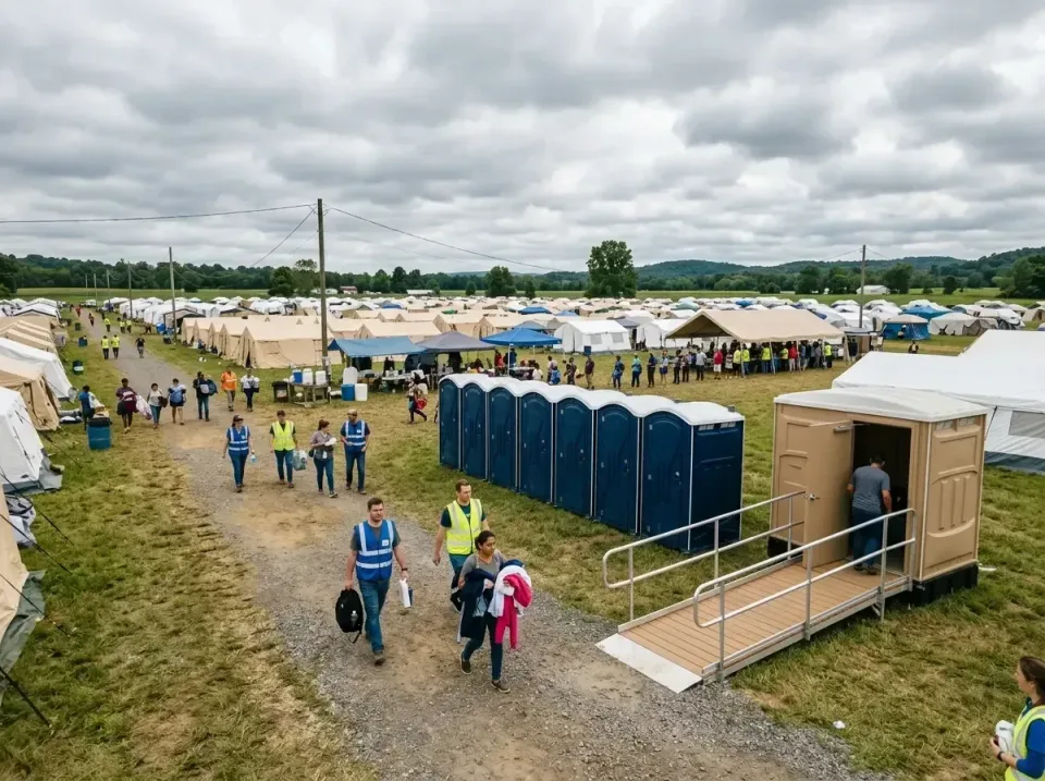 disaster-relief-camp-restrooms-010 — frequently asked questions, Dumpster & Portable Bathrooms Rental in Hawaii